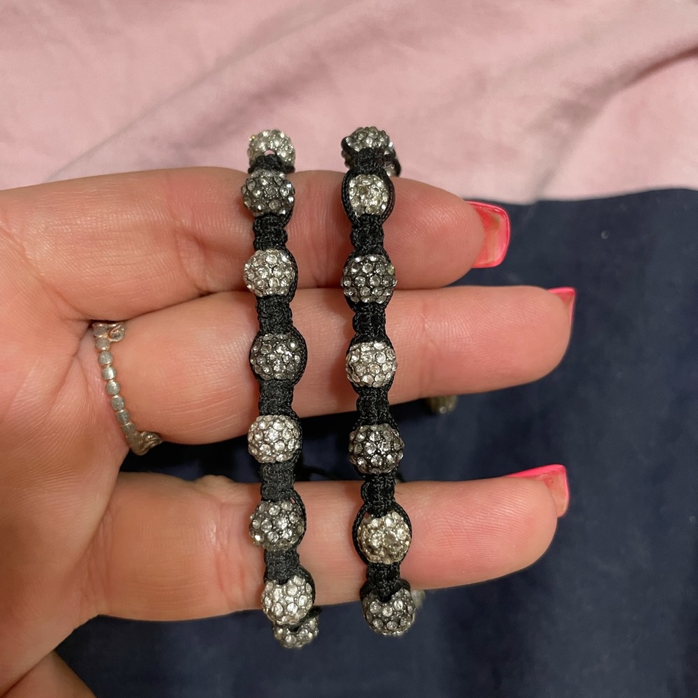 2 shambala bracelets